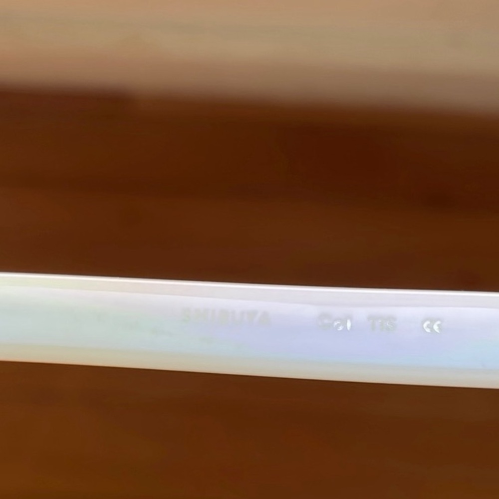 REIZ Shibuya White Modern Glasses - Picture 6 of 12